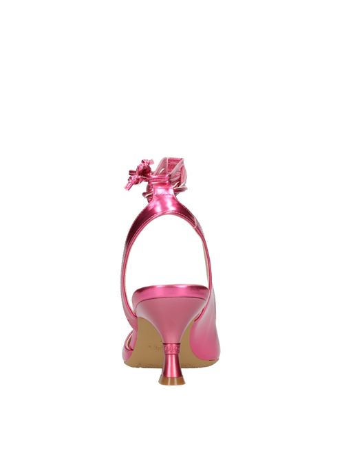 Faux leather slingback décolleté LIU JO | SA3141 EX013FUXIA